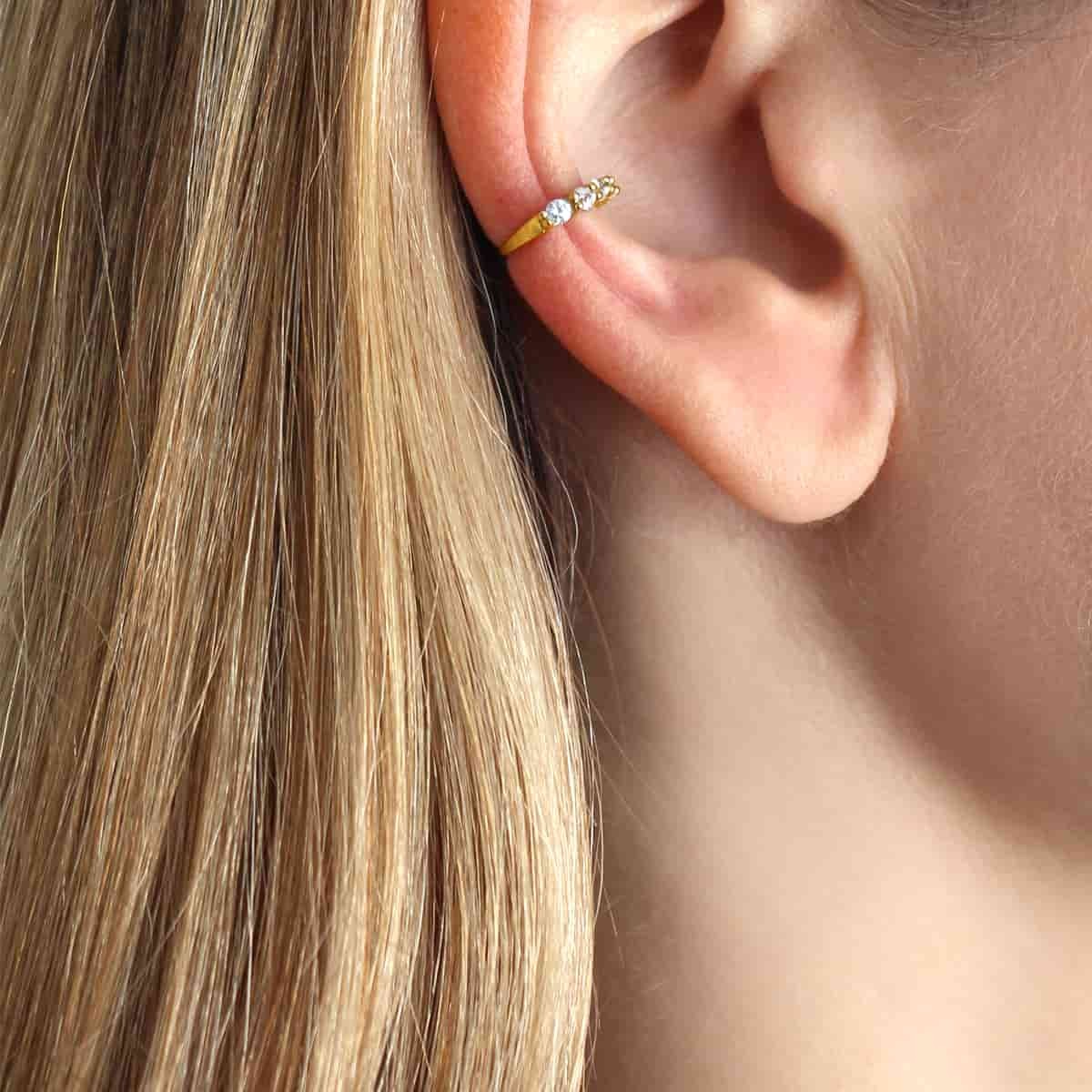 Martina sterling silver piercing