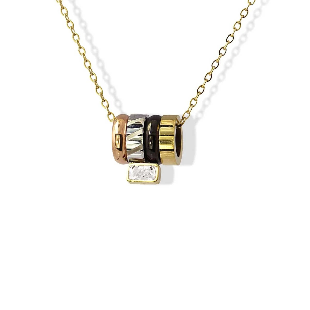 Collar Pumori Combinado metalizado Anartxy