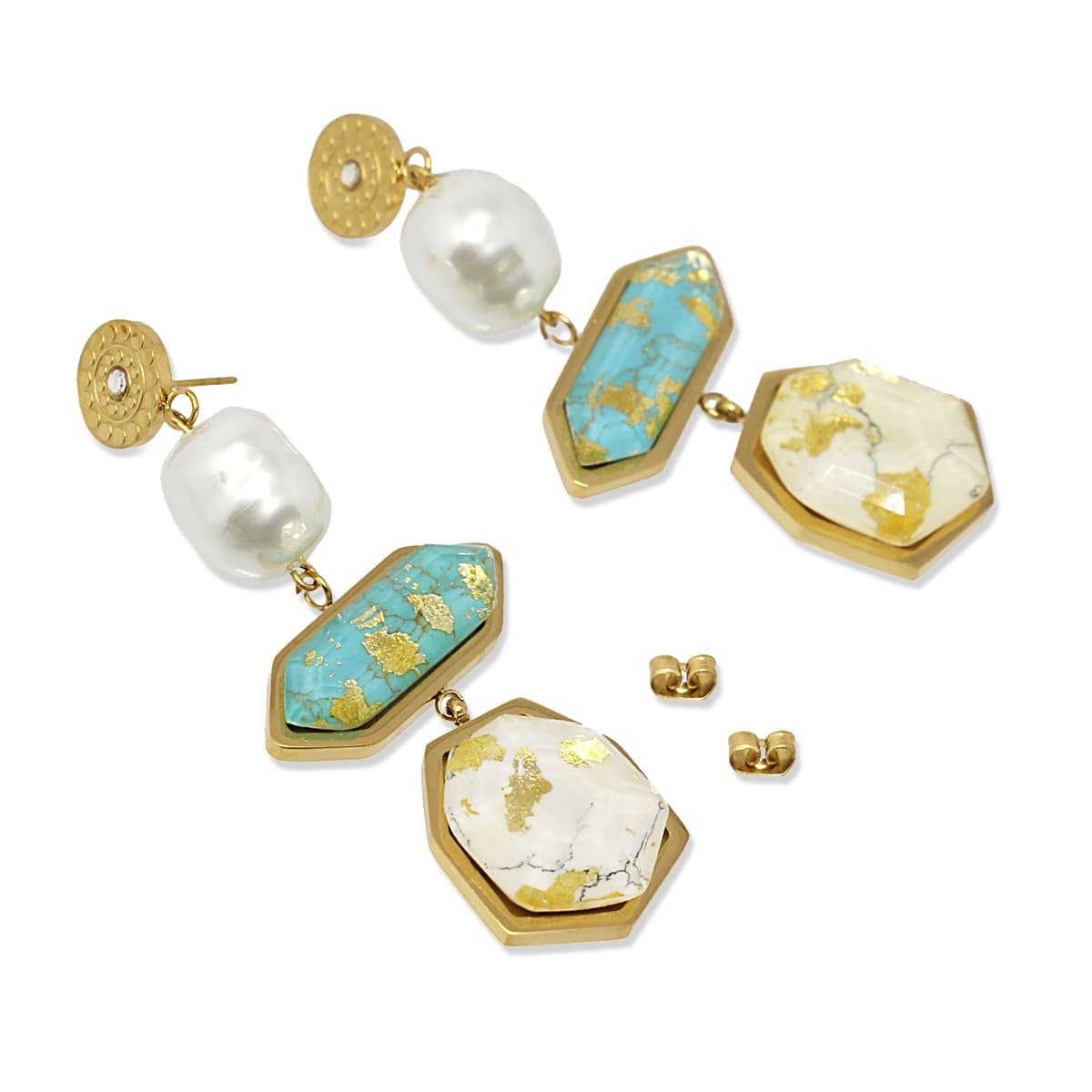 Dalia long earrings