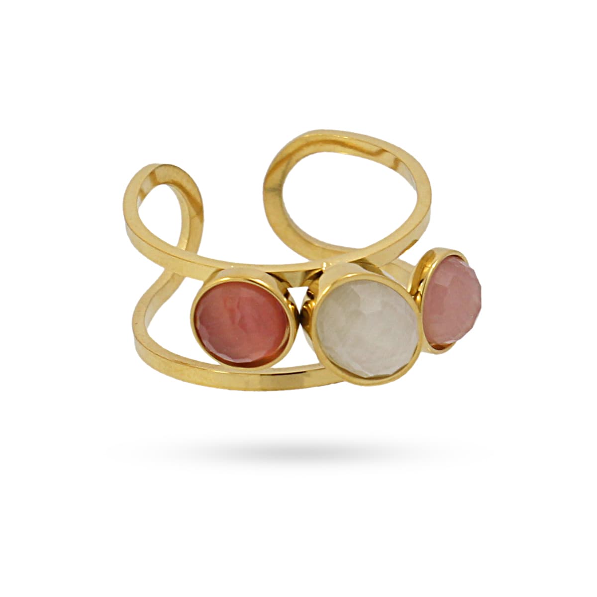 Anillo Loto Rosa Anartxy