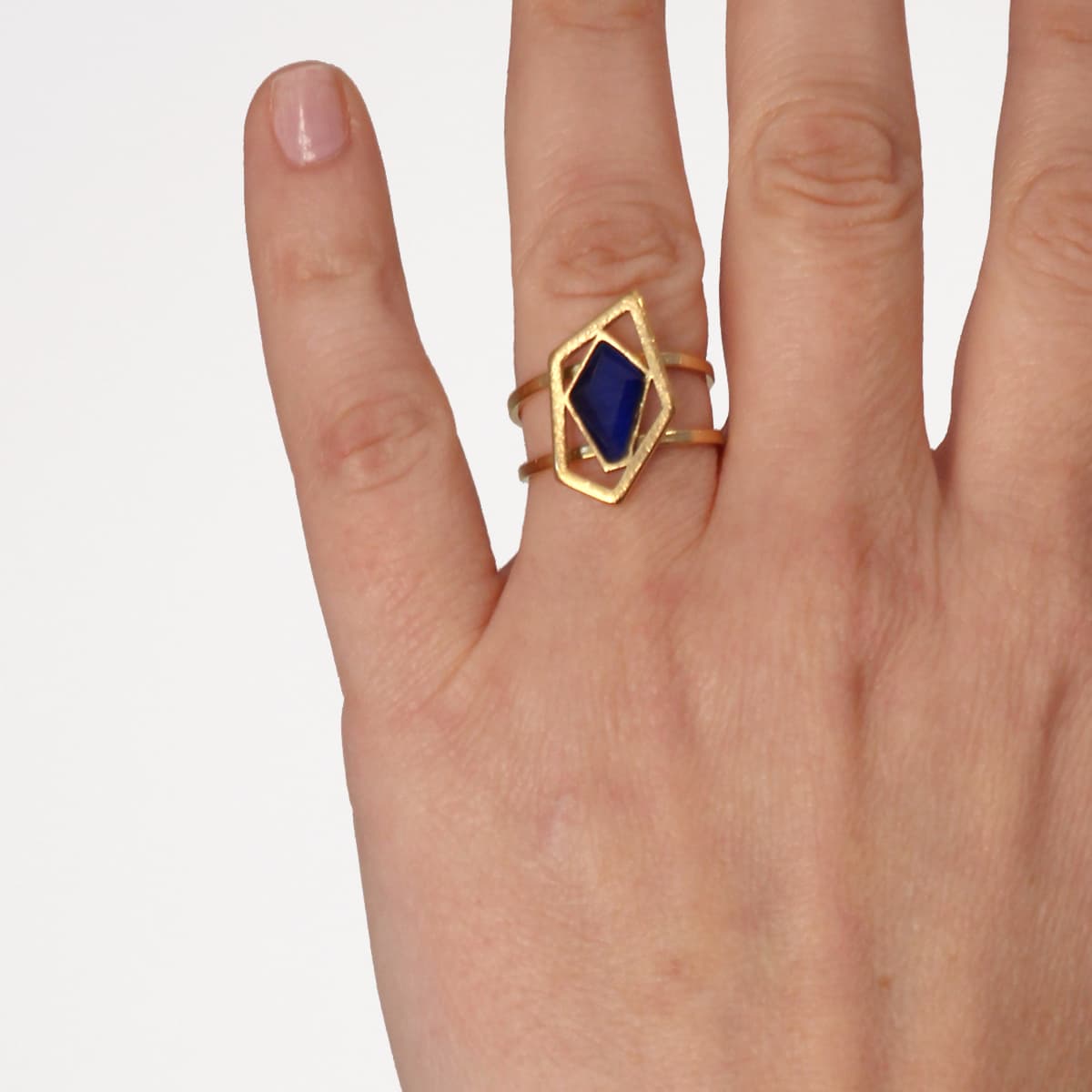 Anillo Narciso Azul Anartxy