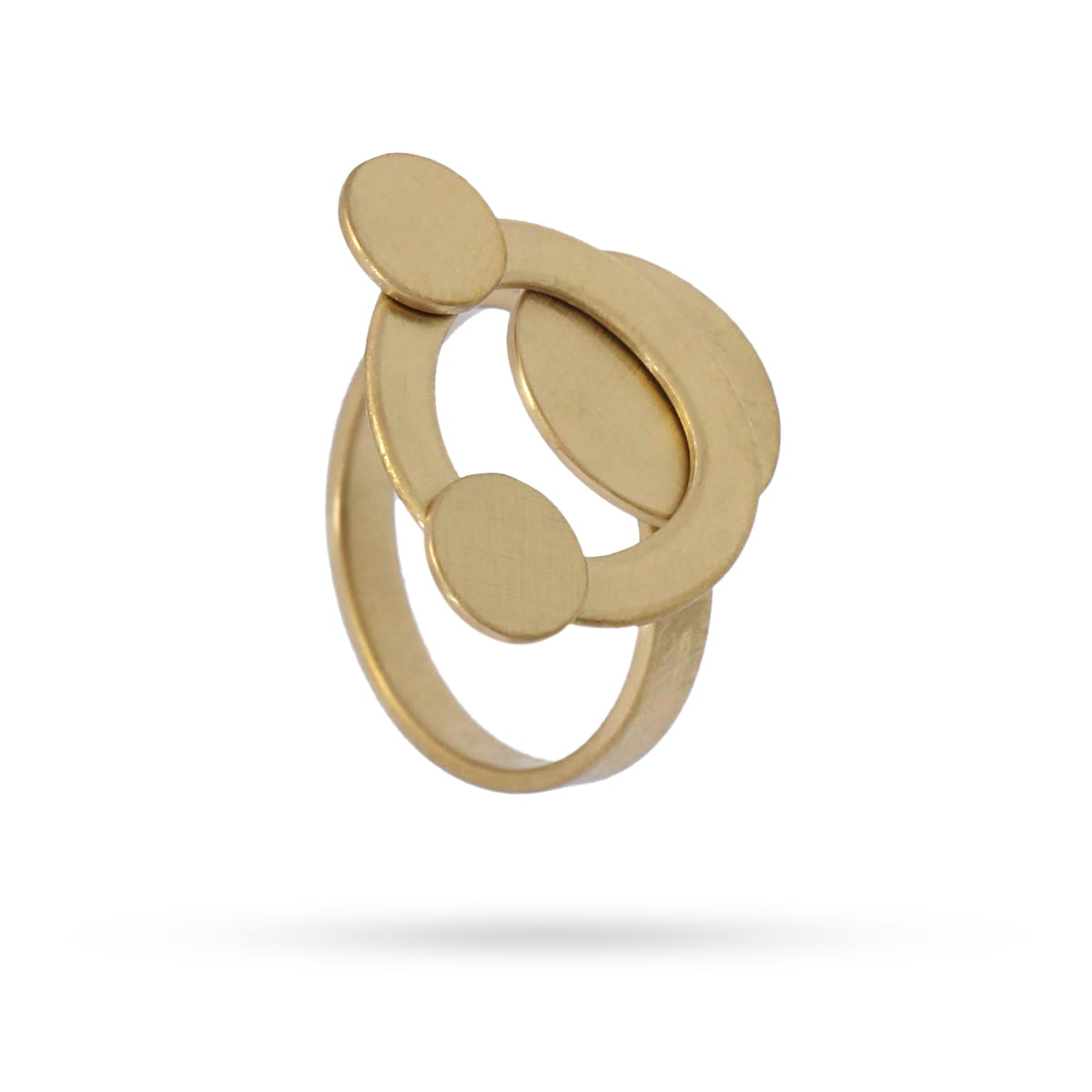 Anillo Tirana Dorado Anartxy