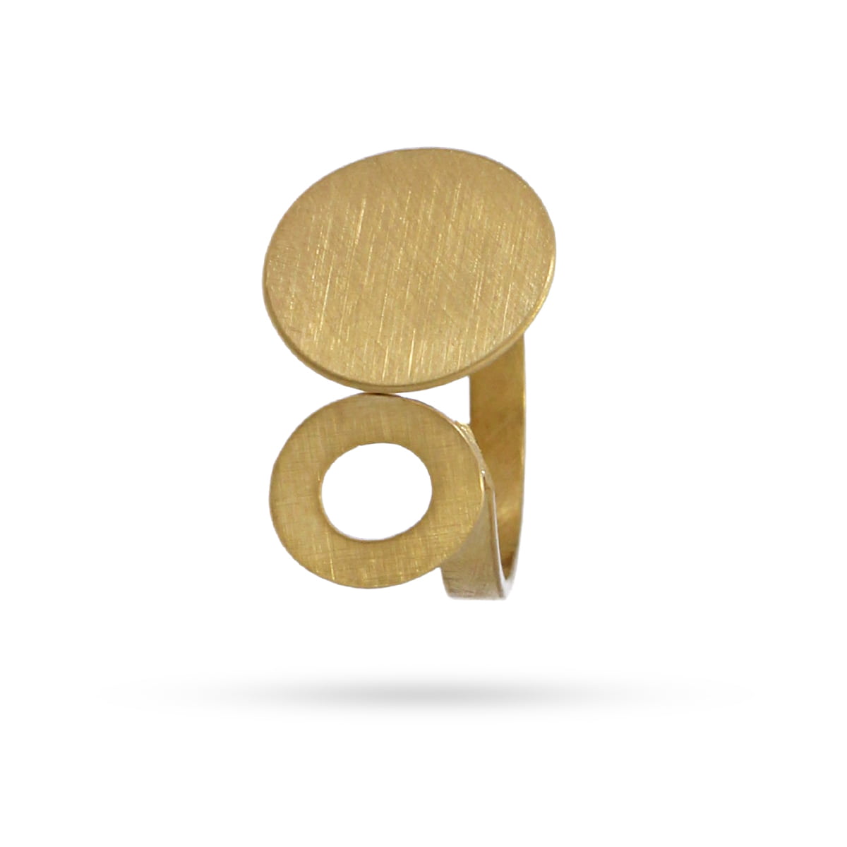 Anillo Belgrado Dorado Anartxy