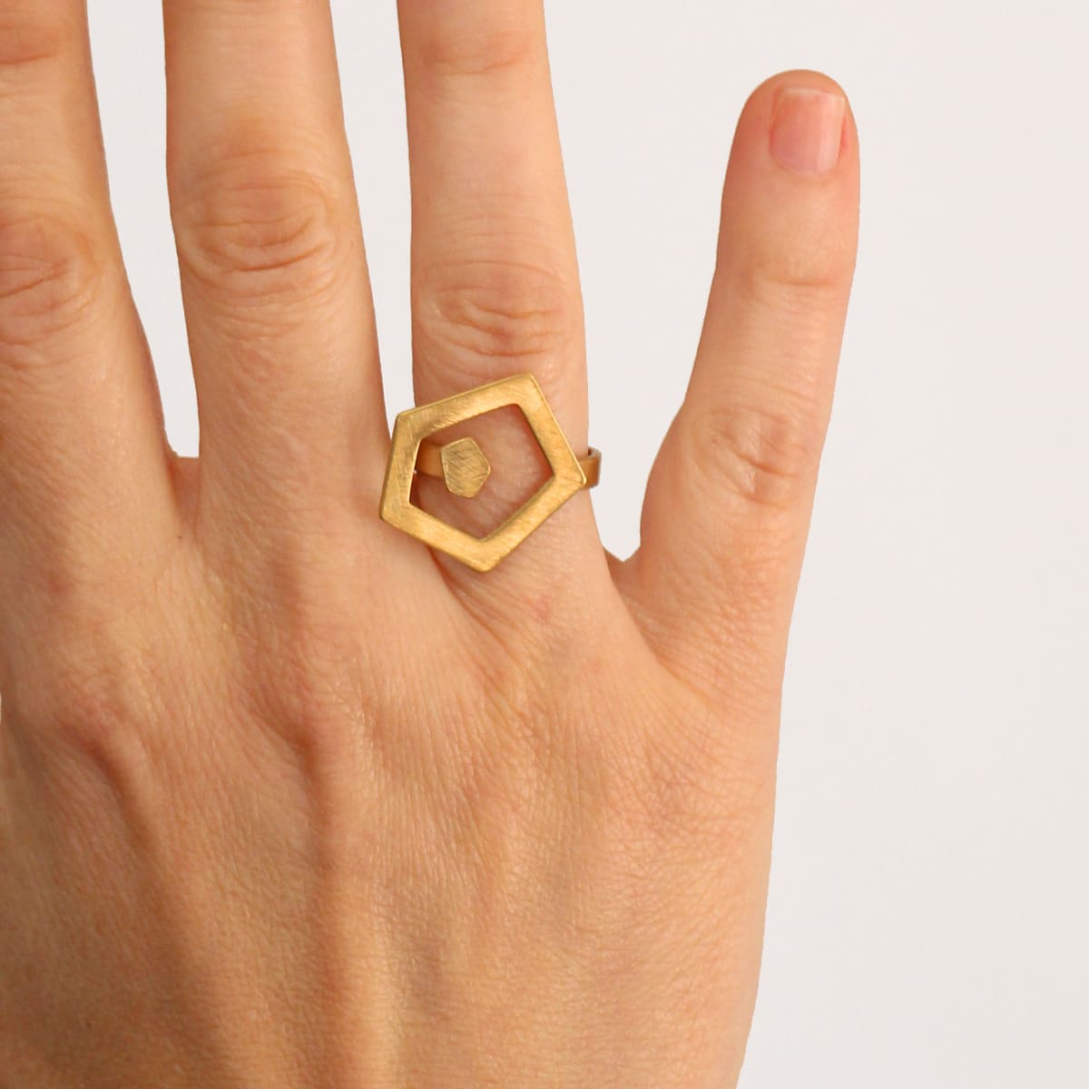 Anillo Odense Dorado Anartxy