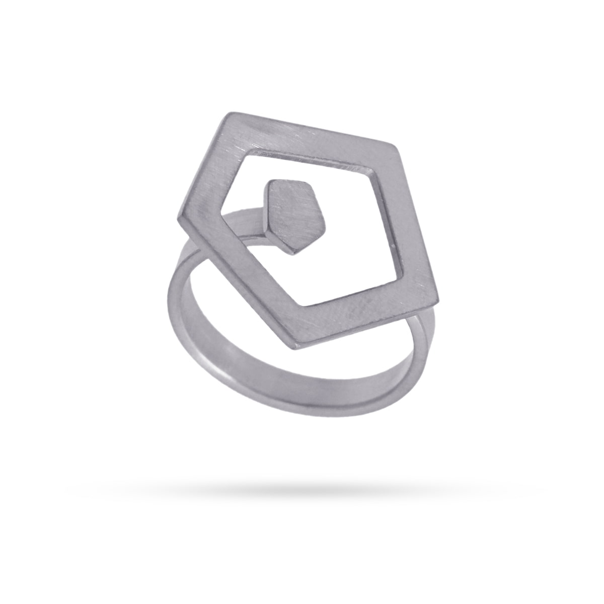 Anillo Odense Plateado Anartxy