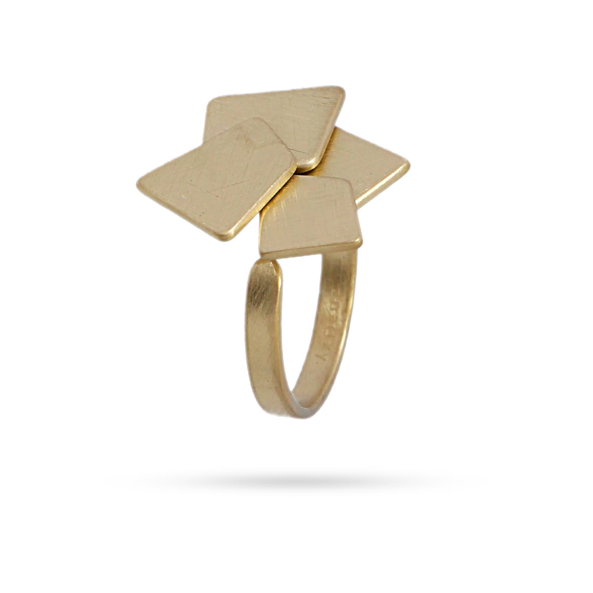 Anillo Malmo Dorado Anartxy