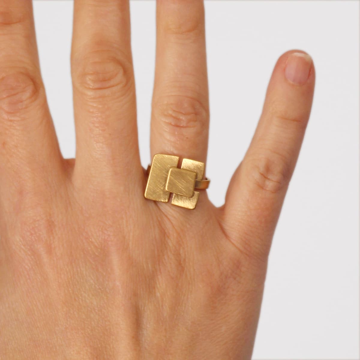 Anillo Kola Dorado Anartxy