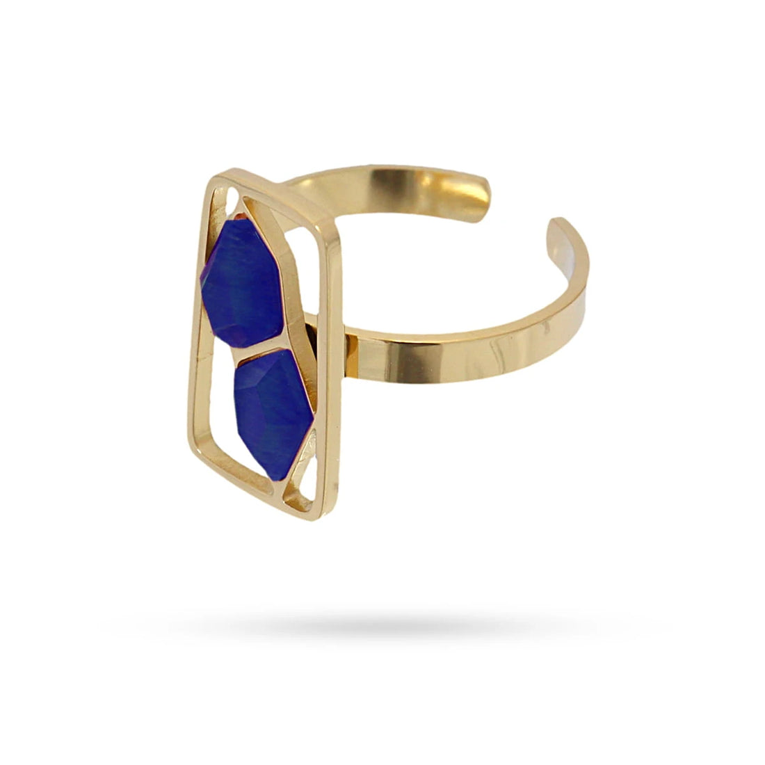 Anillo Zantedeschia Azul Anartxy