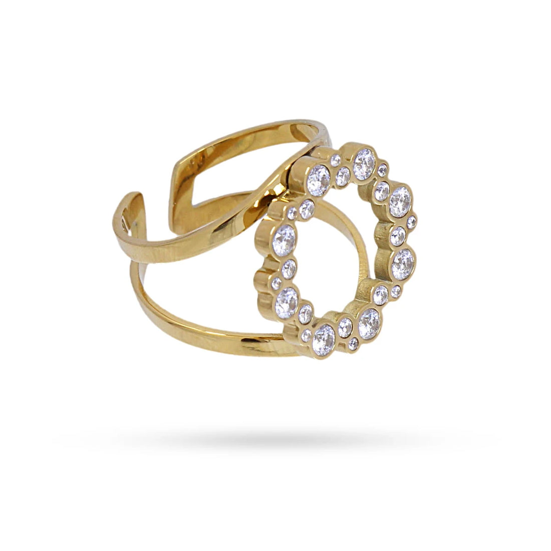 Anillo Cosmic Dorado Anartxy