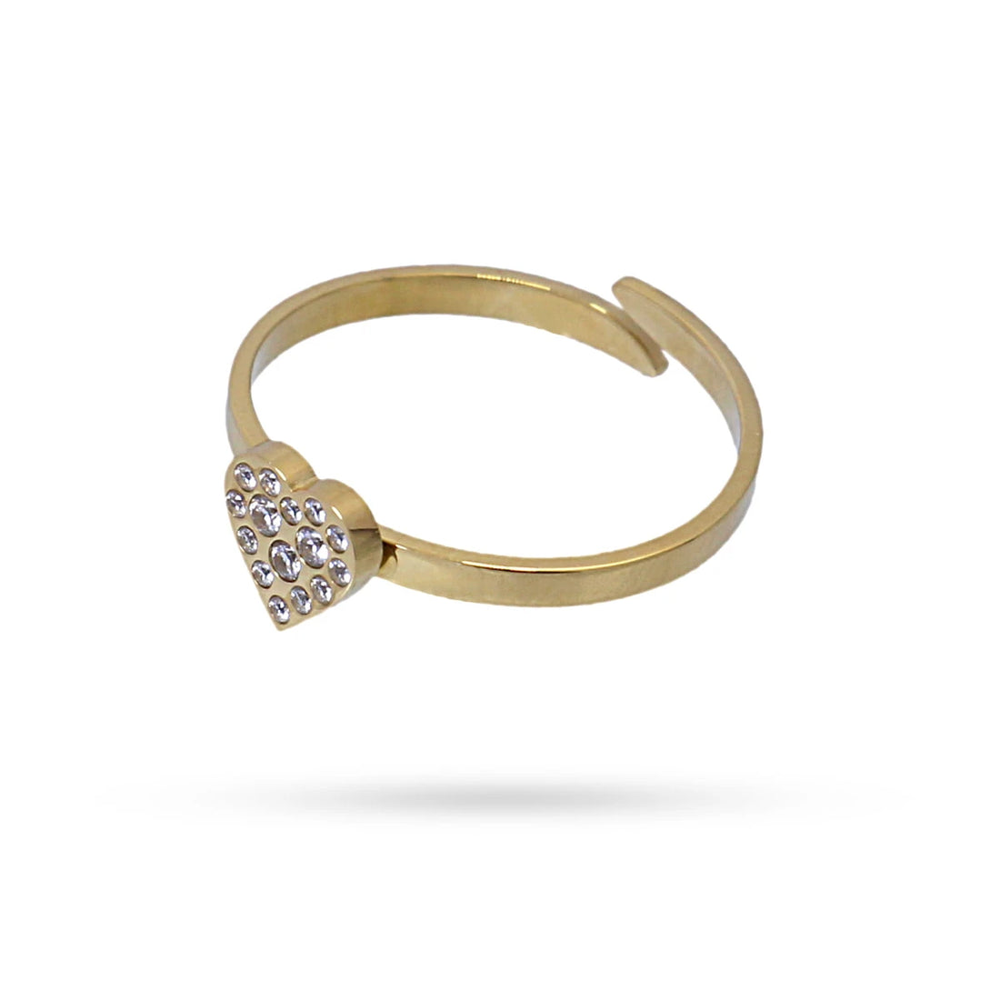 Anillo Amore Dorado Anartxy