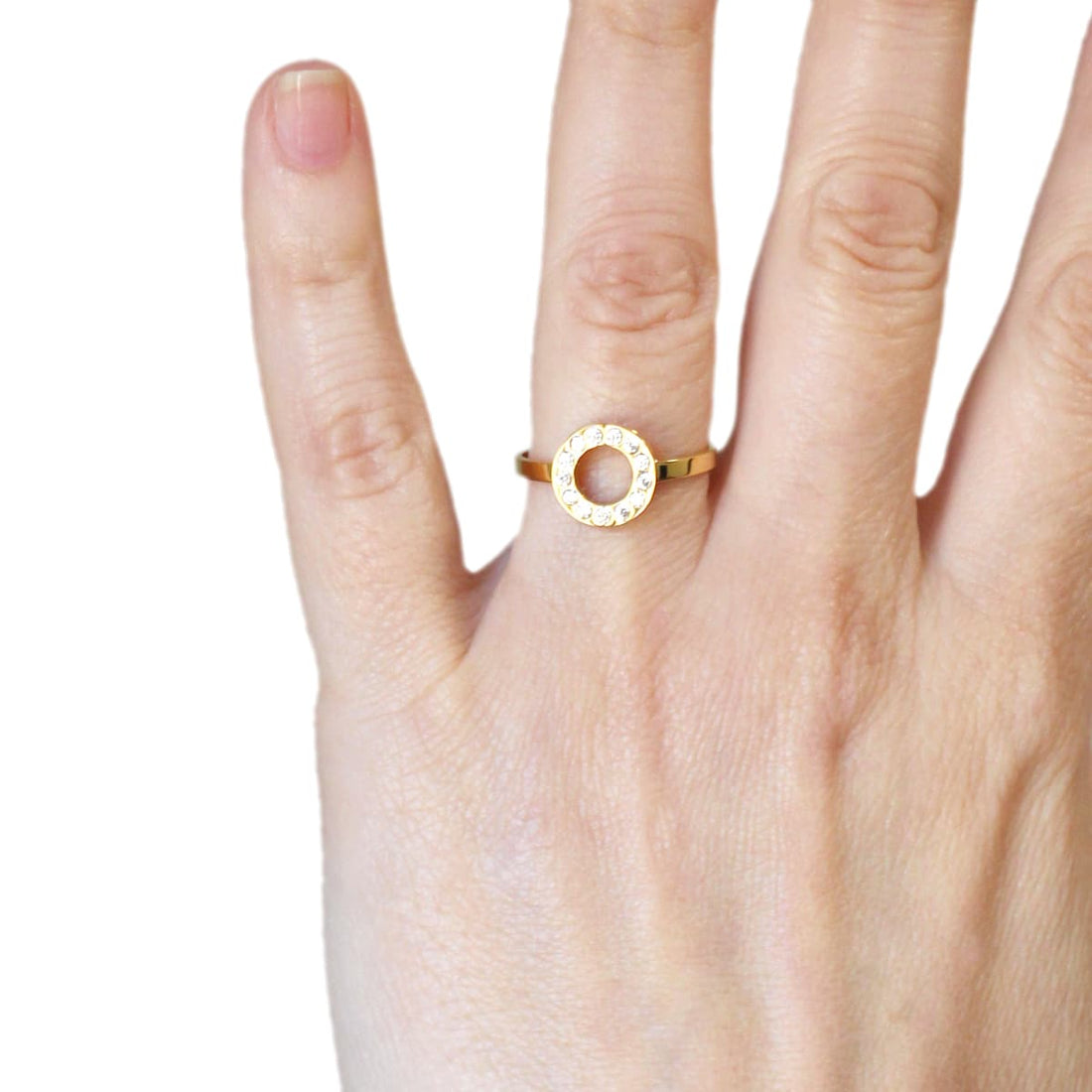 Anillo Casiopea Dorado Anartxy