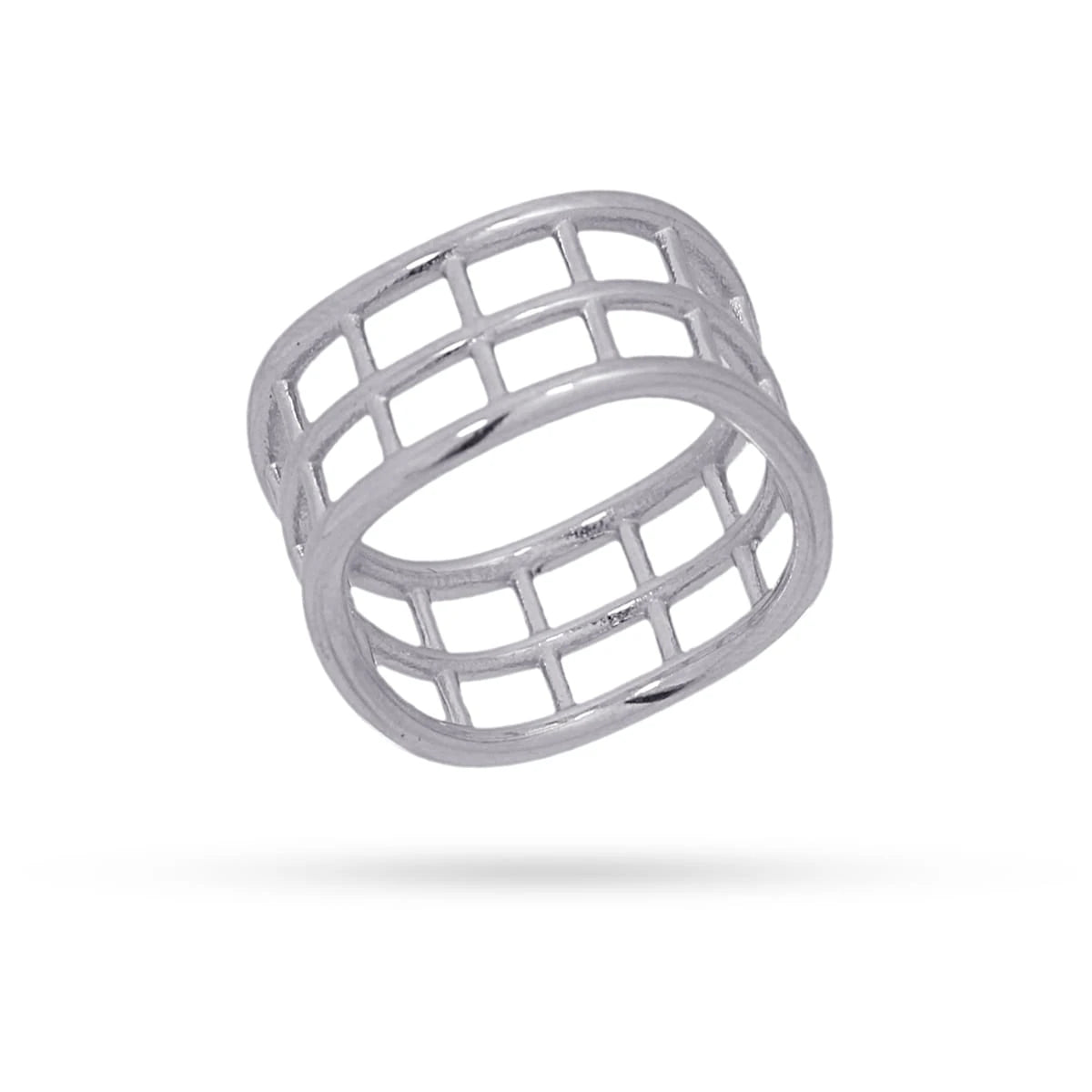 Anillo Tulsa Plateado Anartxy