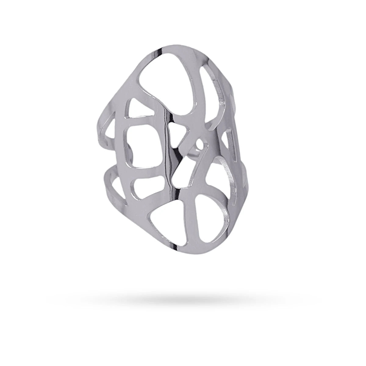 Anillo Miyagi Plateado Anartxy