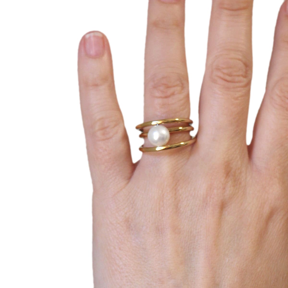 Anillo Jaya Dorado Anartxy