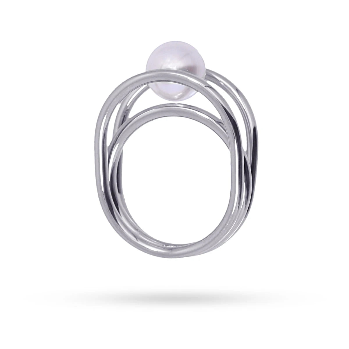 Anillo Jaya Plateado Anartxy