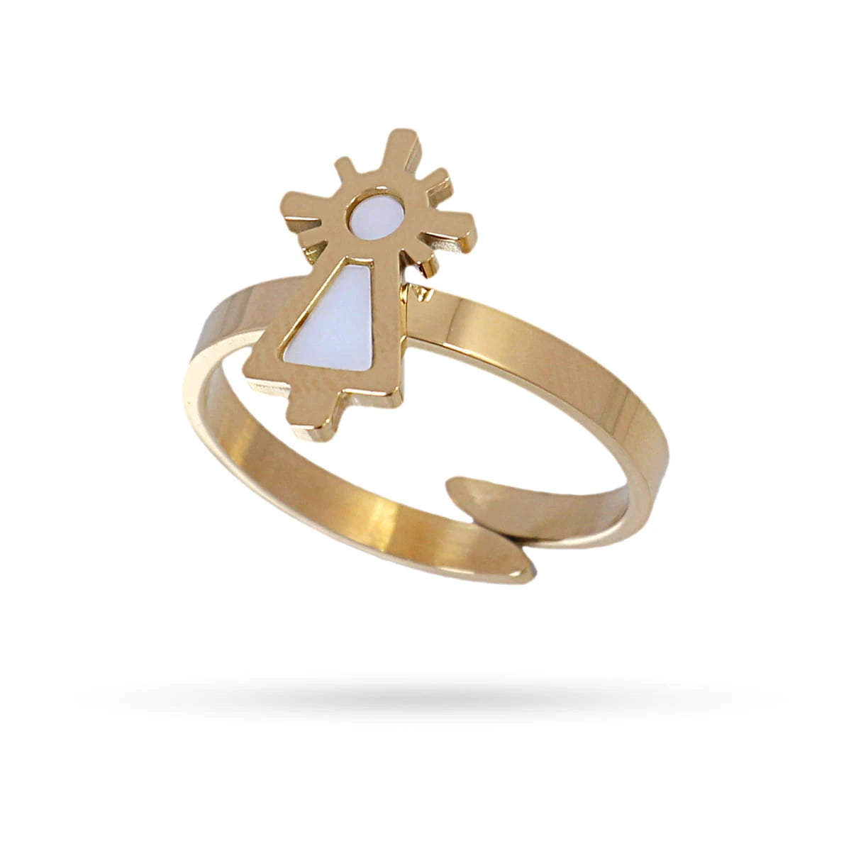 Anillo Ankor Dorado Anartxy