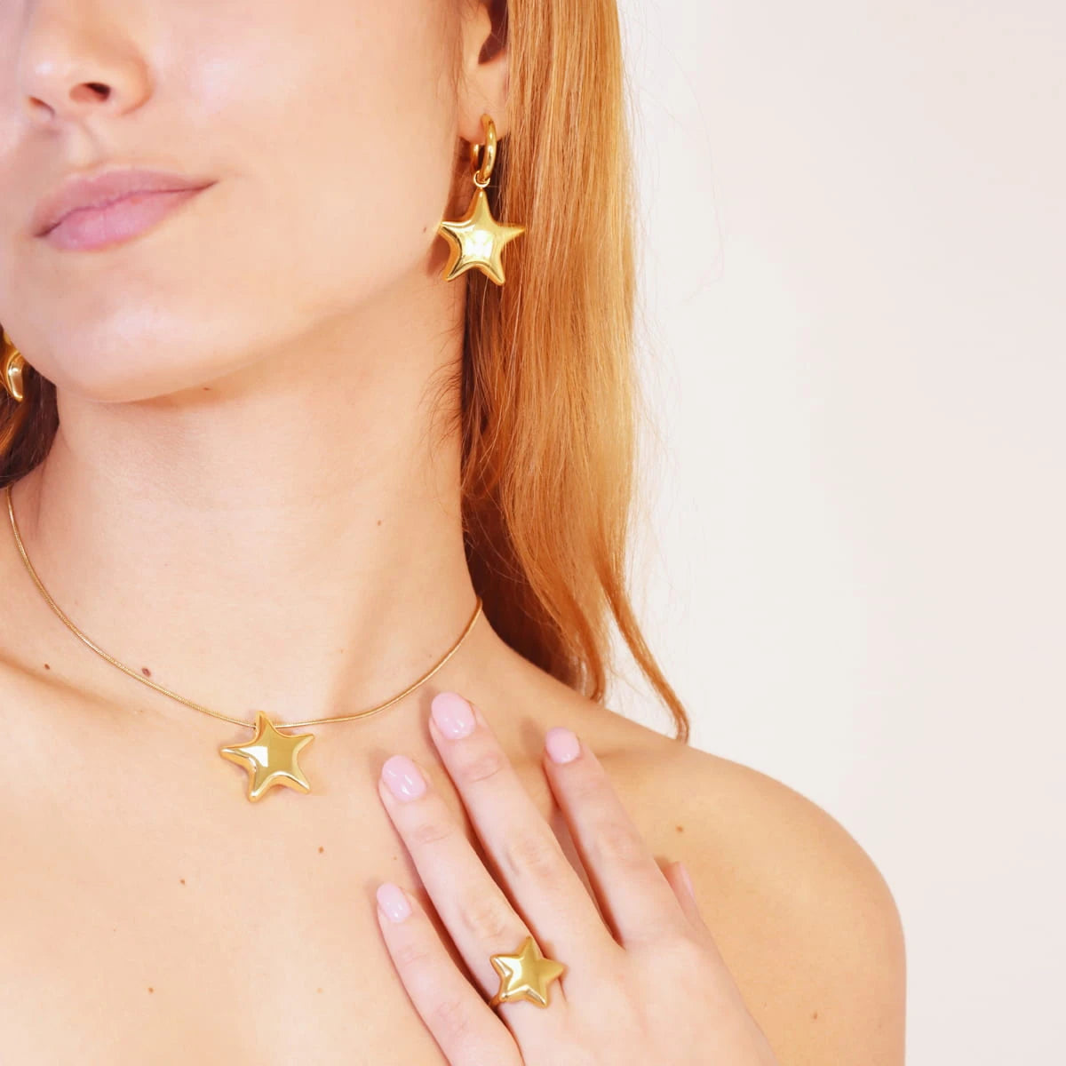 Anillo Summer essentials Night Star Dorado Anartxy