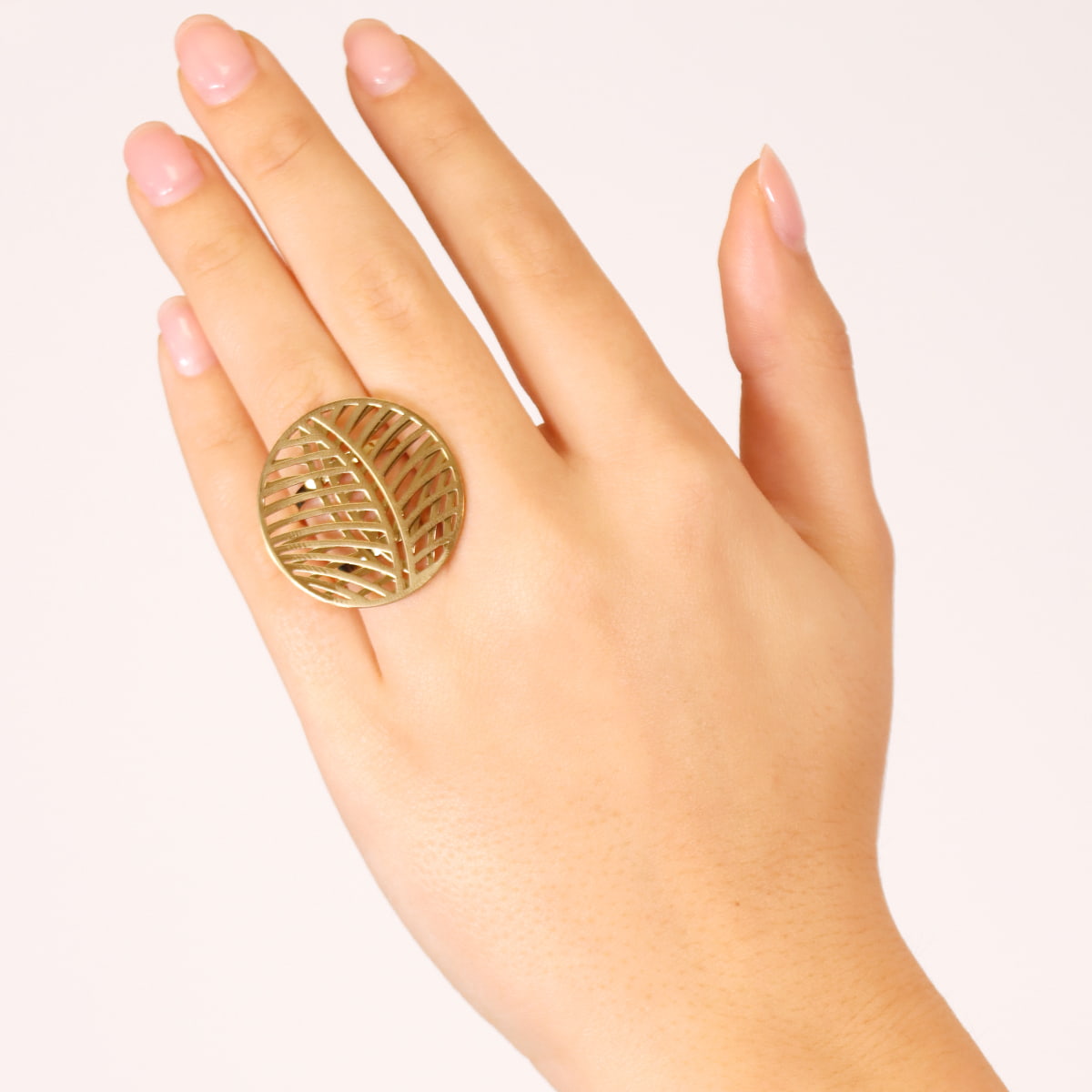 Anillo Oasis Desert Dorado Anartxy