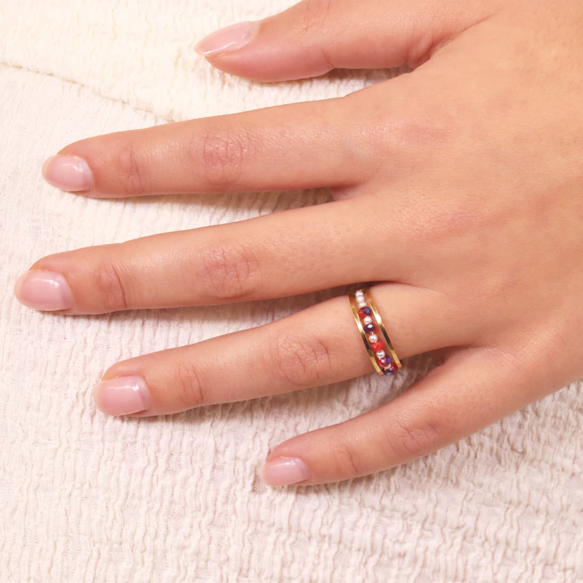 Anillo Levity Lift Rojo Anartxy