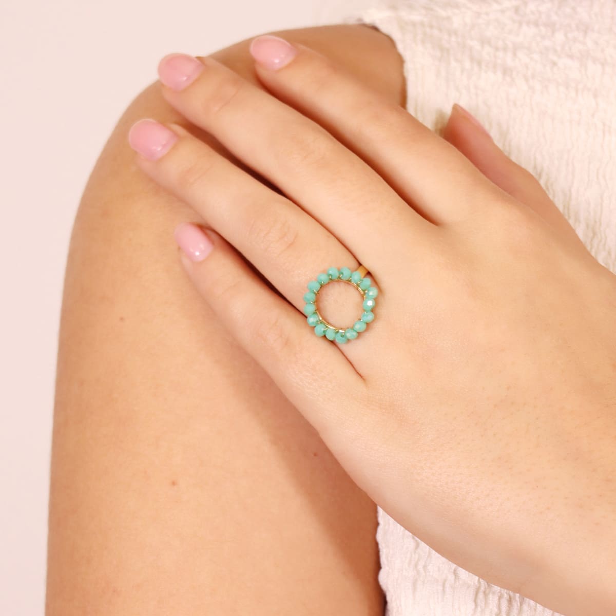 Anillo Levity Whisper Turquesa Anartxy