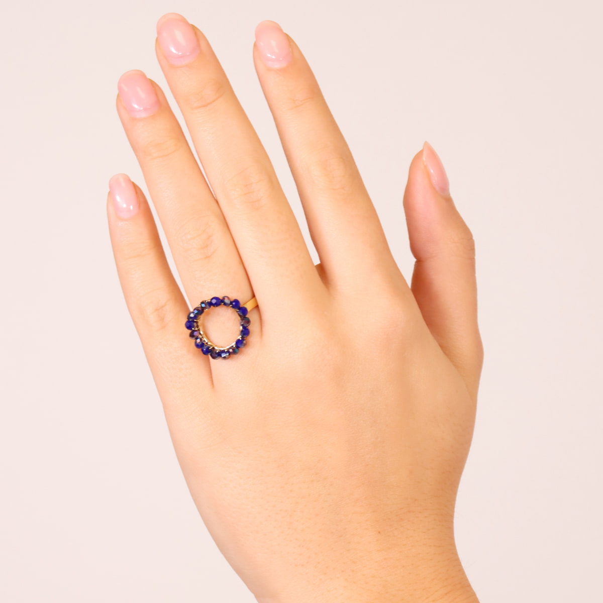 Anillo Levity Whisper Azul Anartxy