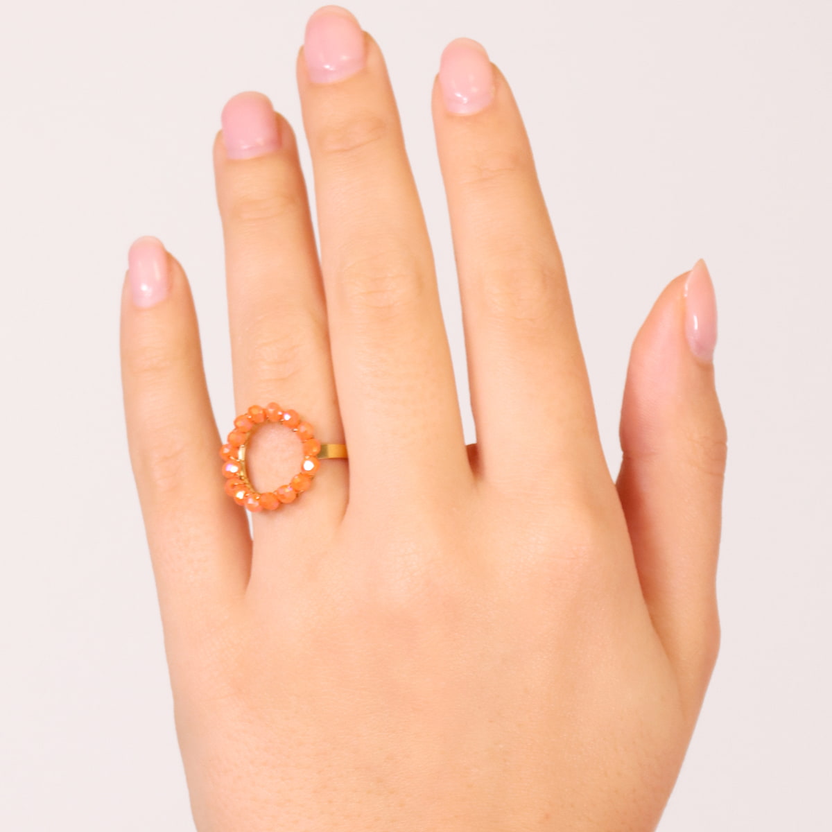 Anillo Levity Whisper Naranja Anartxy