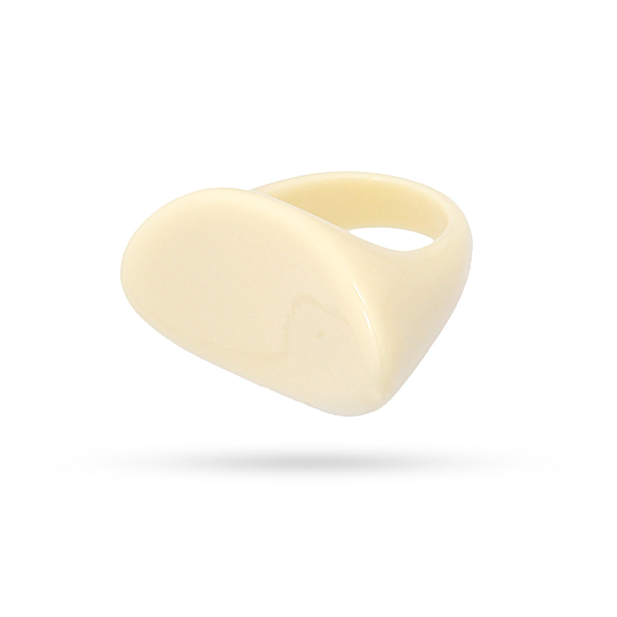 Anillo Resin Cream Beige Anartxy