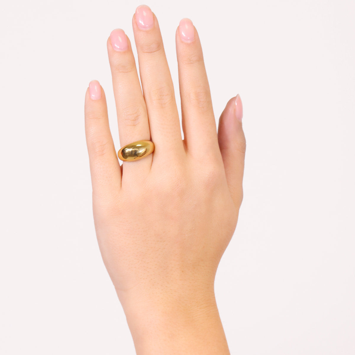 Anillo Waves Little Dune Dorado Anartxy