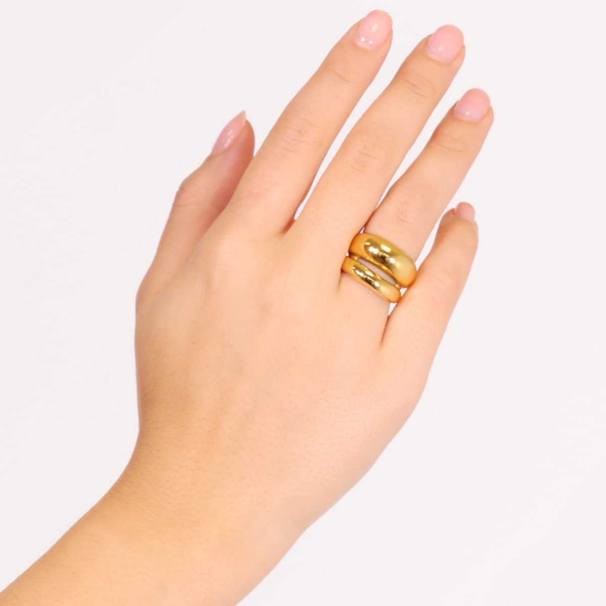 Anillo Waves Duna Dorado Anartxy