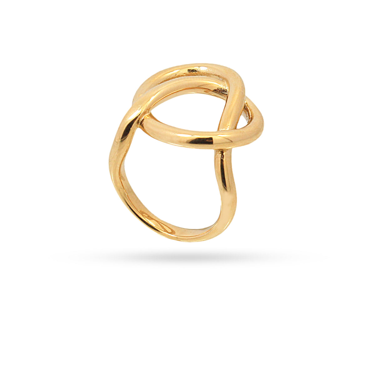 Anillo Waves Knot Dorado Anartxy