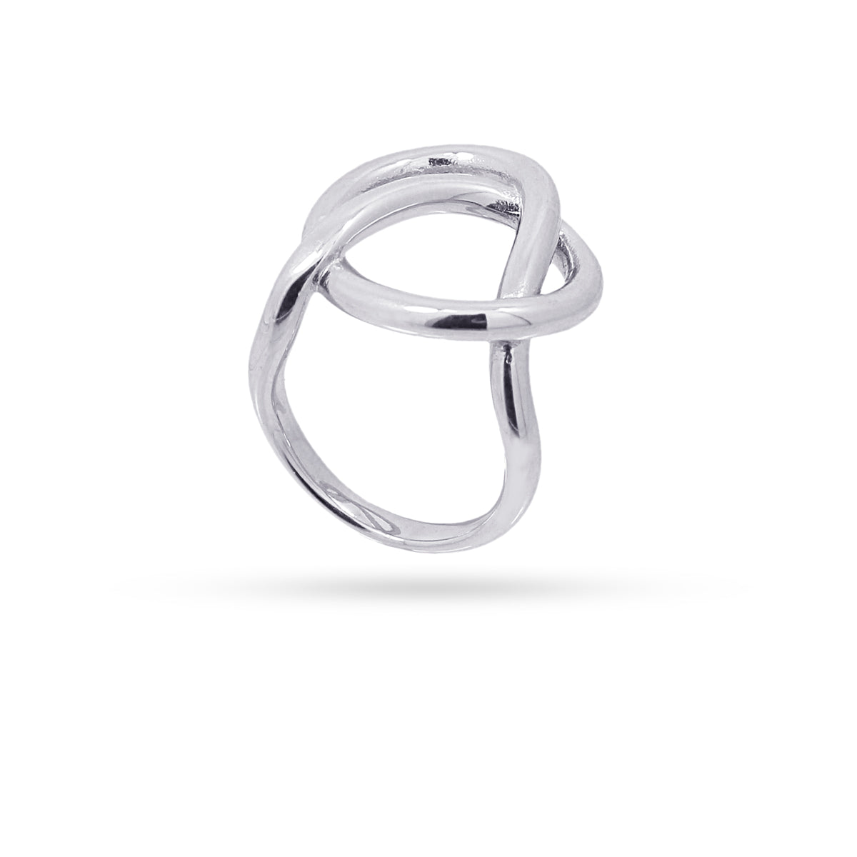 Anillo Waves Knot Plateado Anartxy