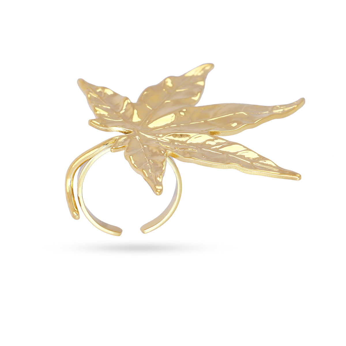 Anillo Essentials Bloom Dorado Anartxy
