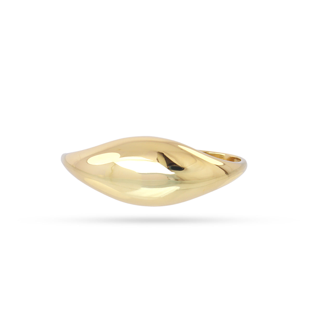 Anillo Waves Stride Dorado Anartxy