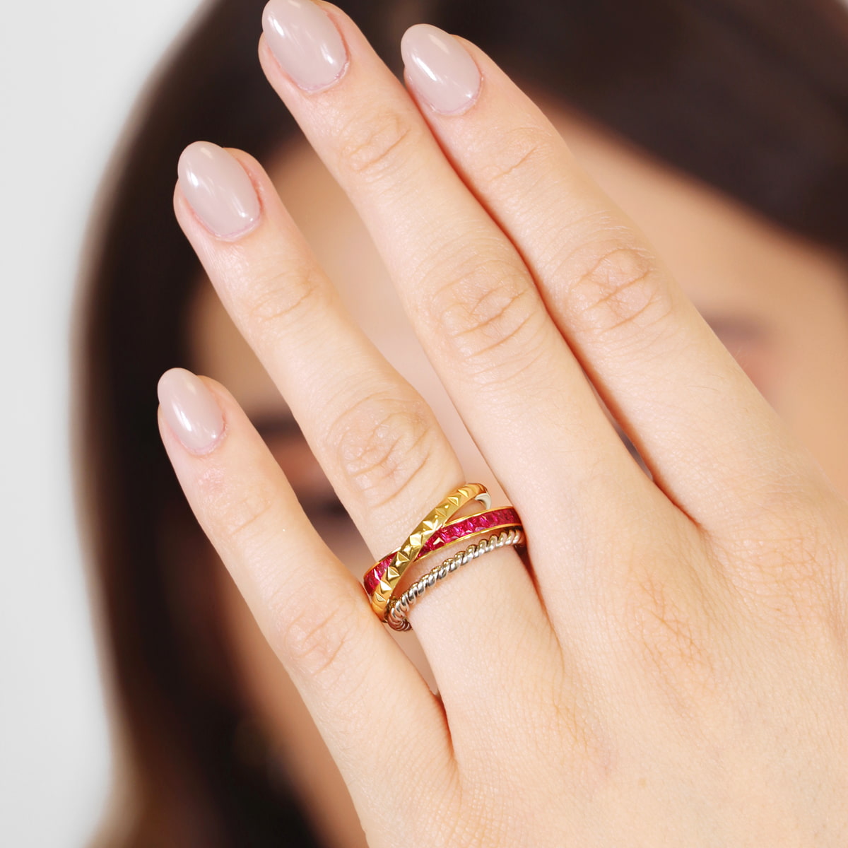 Anillo Vandal Slash Combinado Anartxy