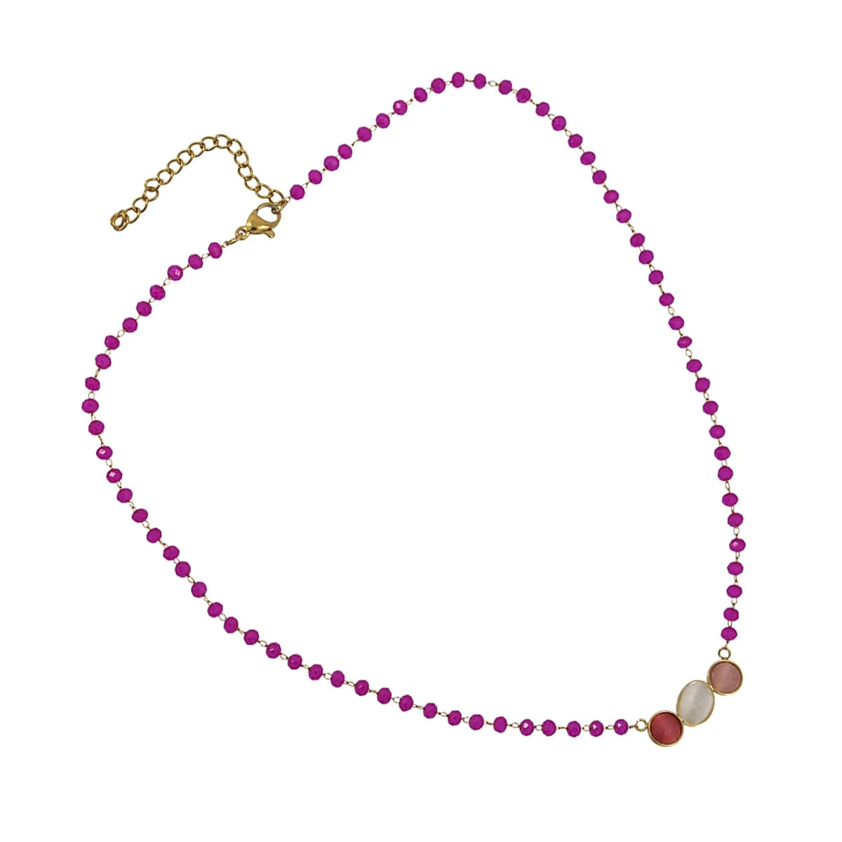 Collar Loto Rosa Anartxy