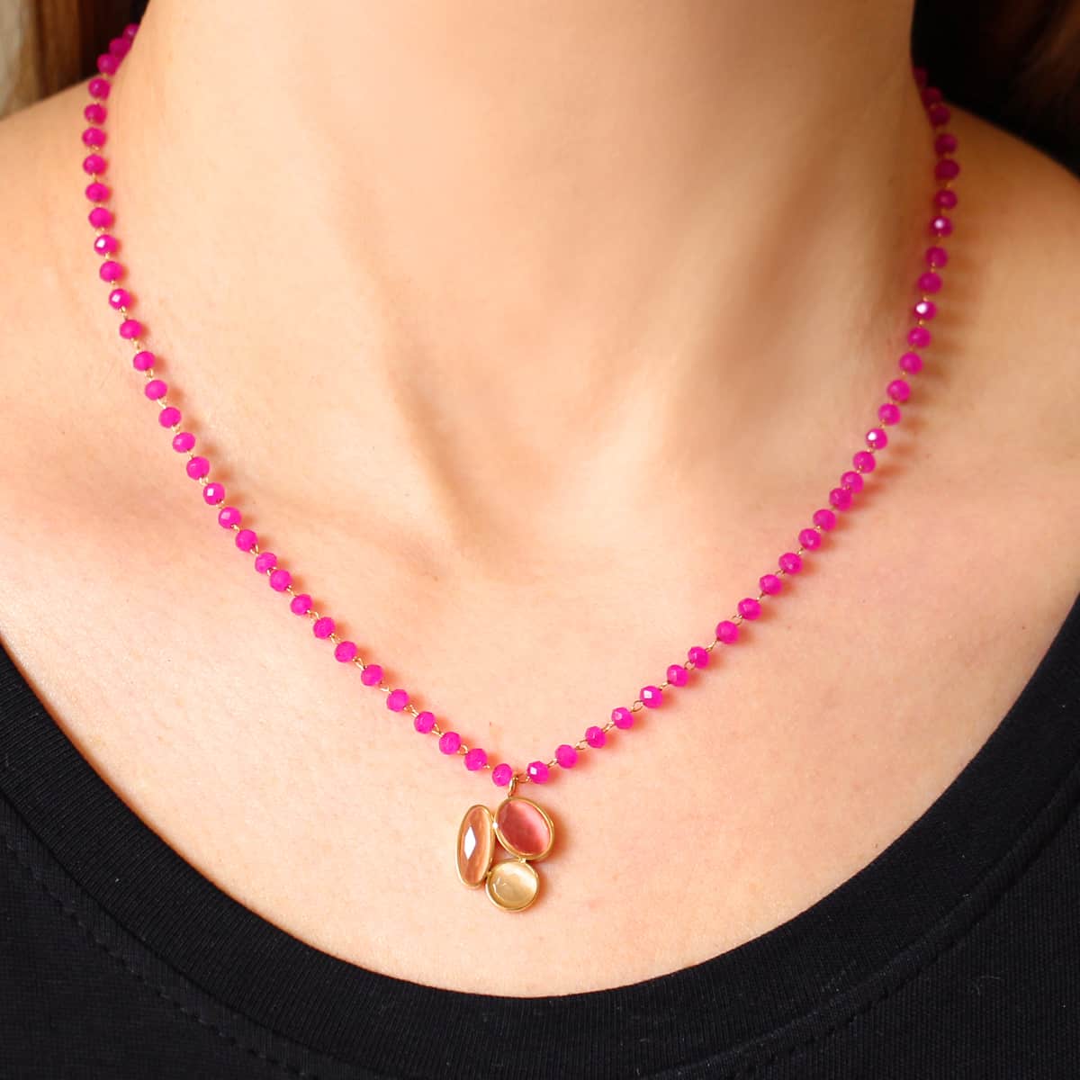 Collar Azafrán Rosa Anartxy