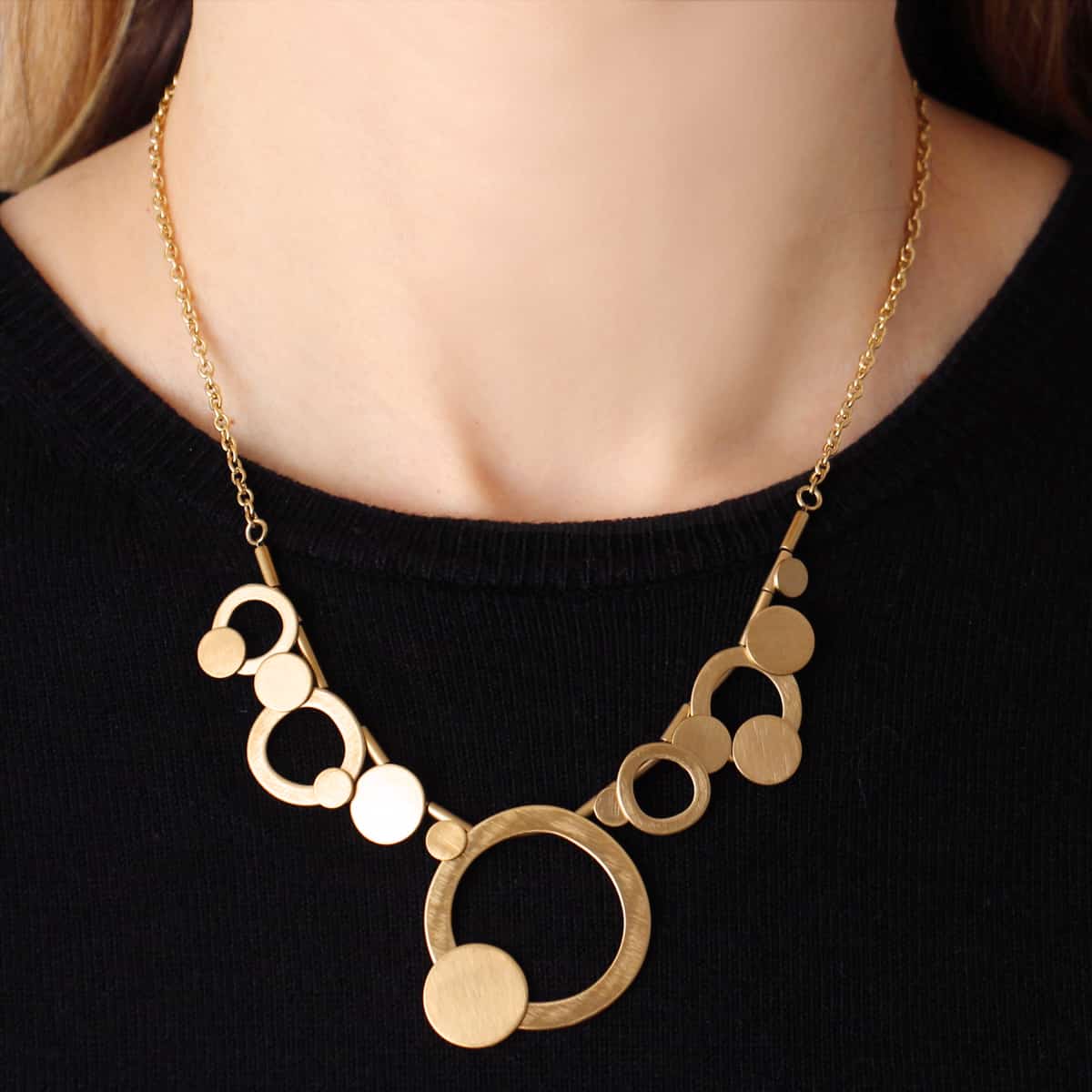 Collar Tirana Dorado Anartxy