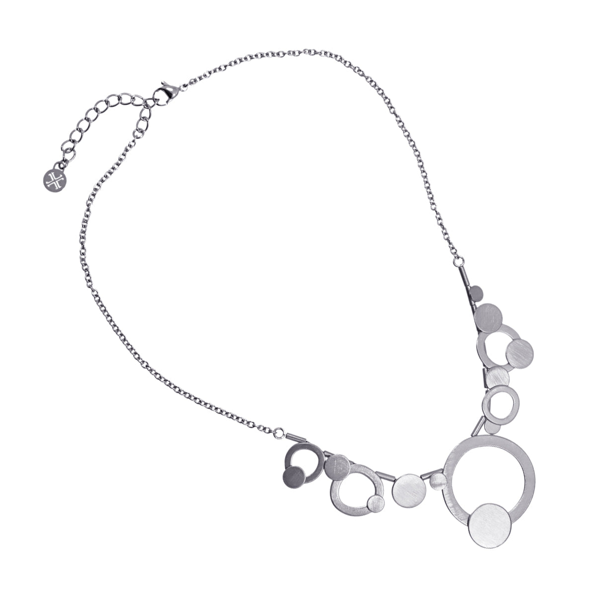 Collar Tirana Plateado Anartxy