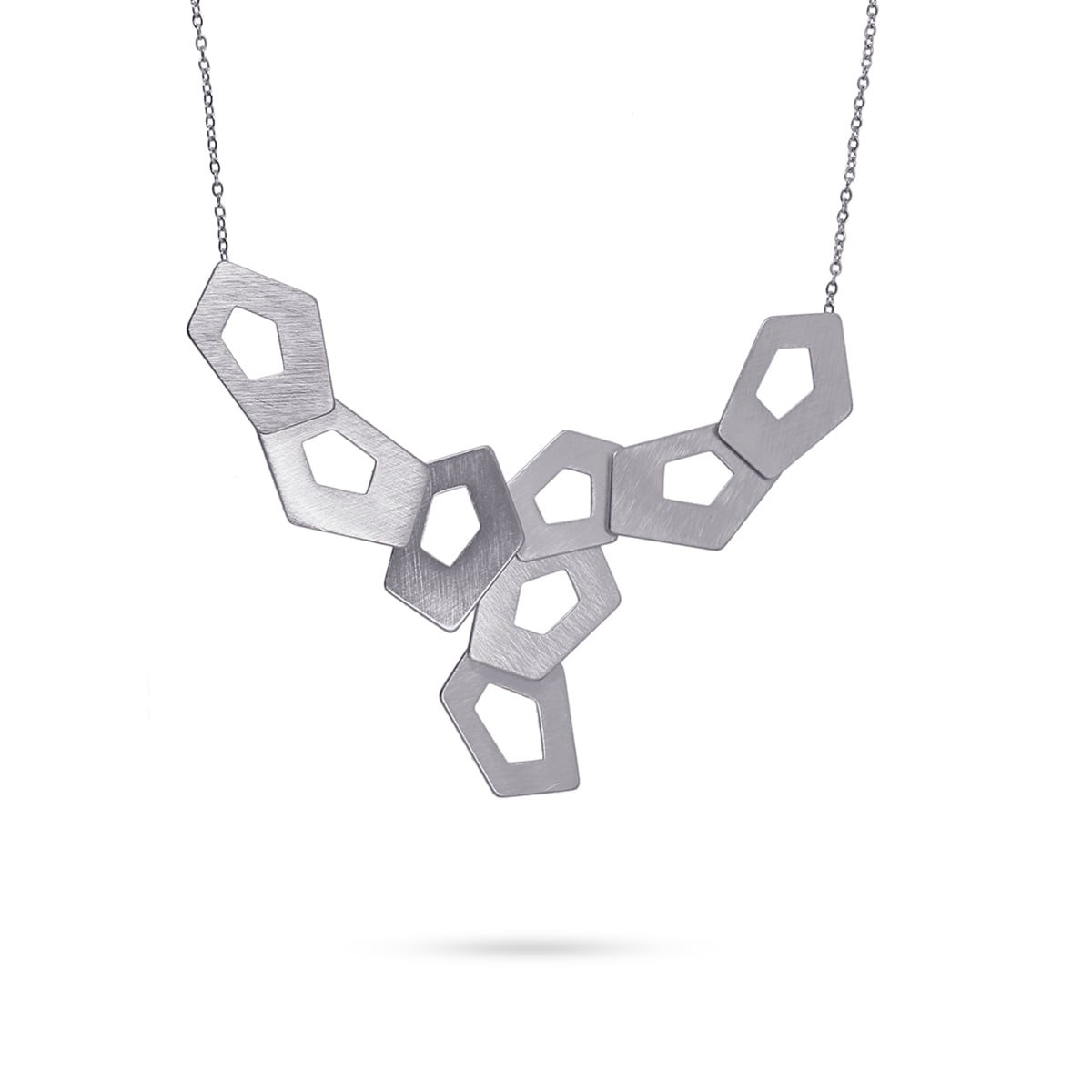 Collar Arhus Plateado Anartxy