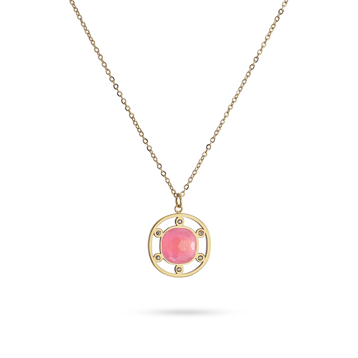 Collar Anturio Rosa Anartxy