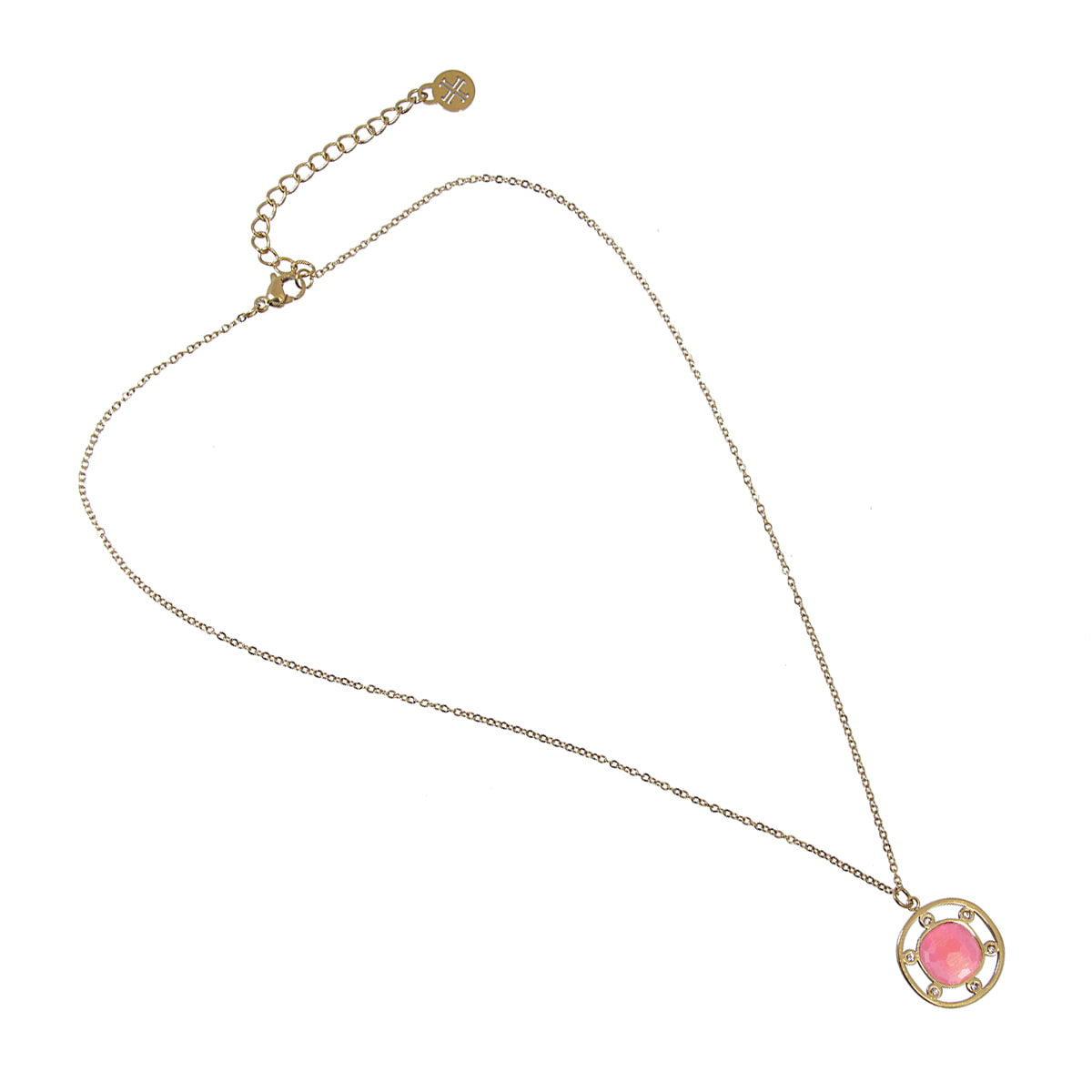 Collar Anturio Rosa Anartxy