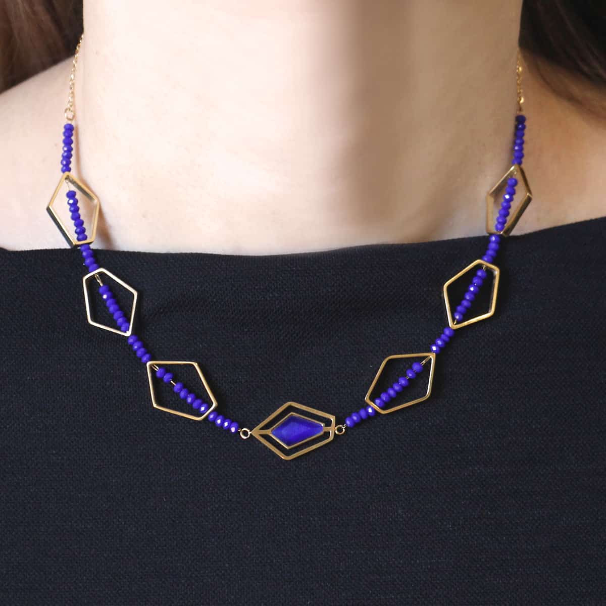 Collar Zantedeschia Azul Anartxy