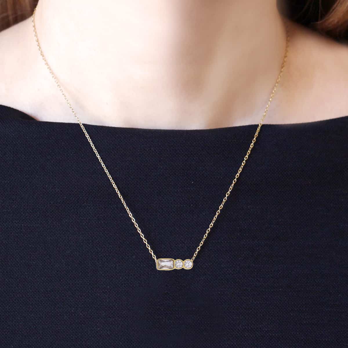 Collar Pegasus Dorado Anartxy