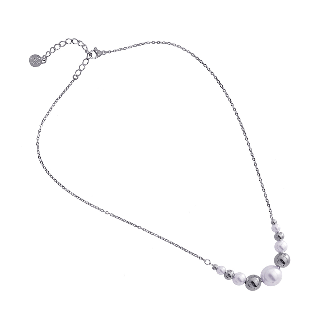 Collar Jaya Plateado Anartxy