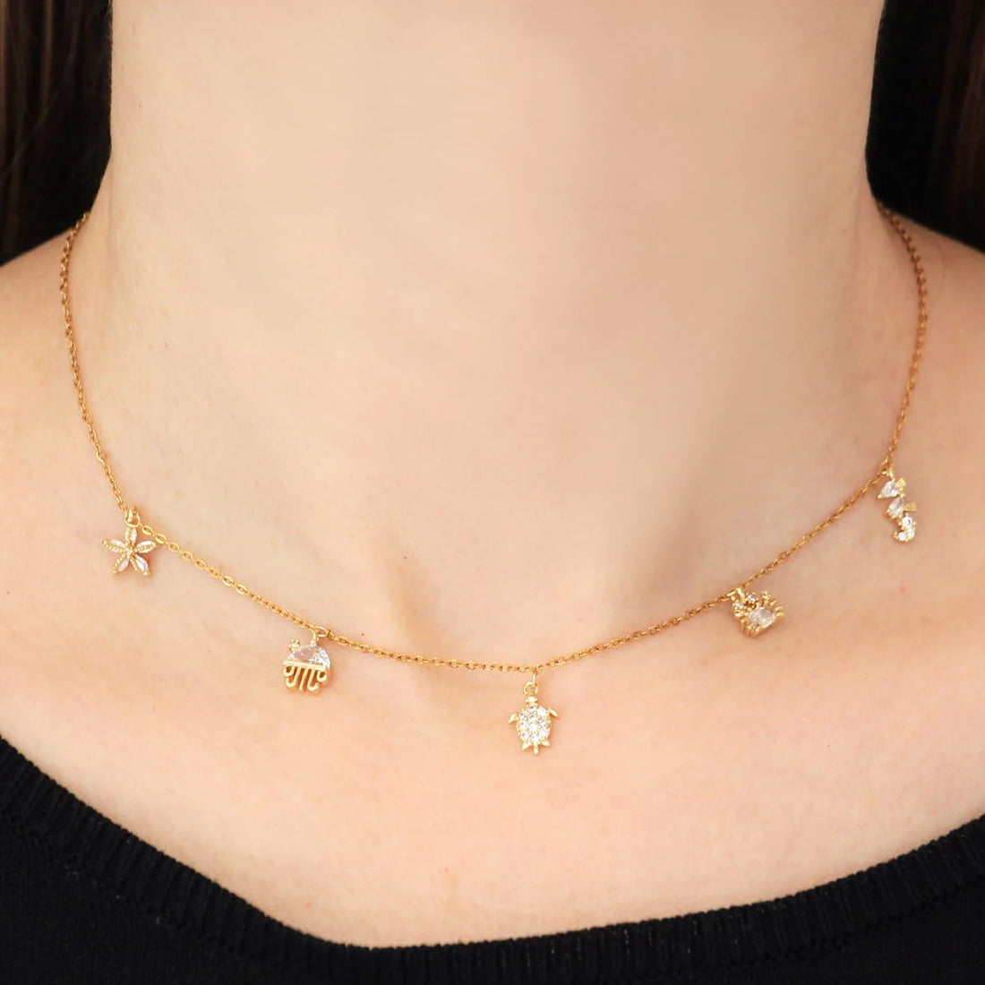 Collar Charming Sea Dorado Anartxy