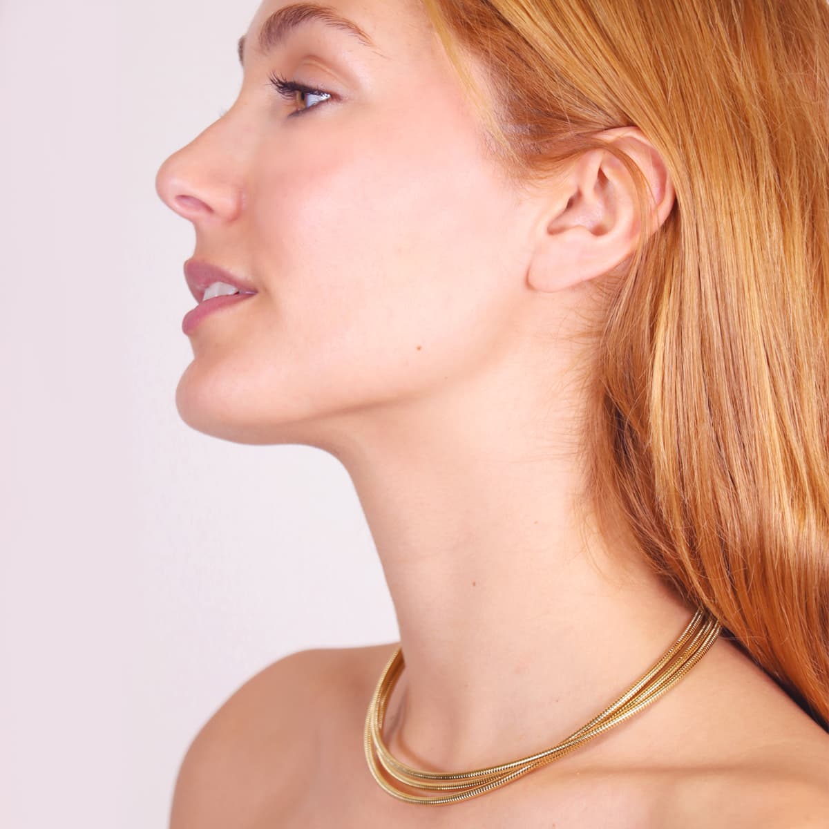 Collar Tubogas Mirage Dorado Anartxy