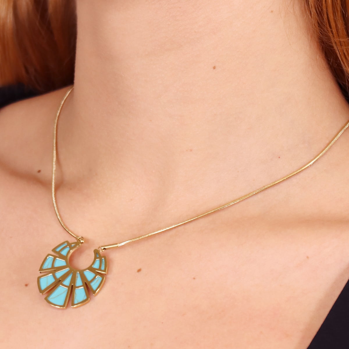 Collar Breeze Serene Turquesa Anartxy