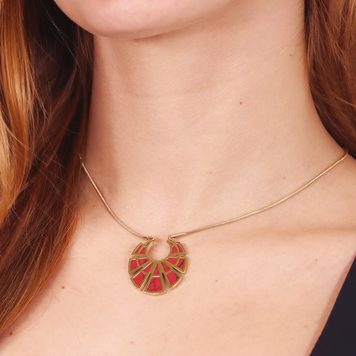 Collar Breeze Serene Rojo Anartxy