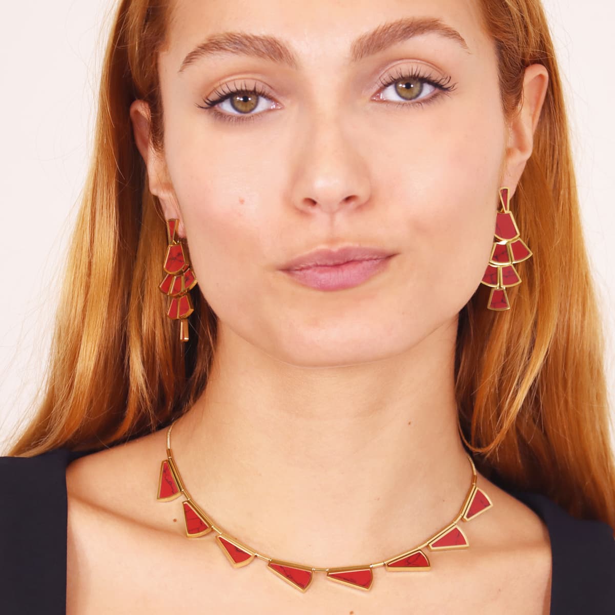 Collar Breeze Airy Rojo Anartxy