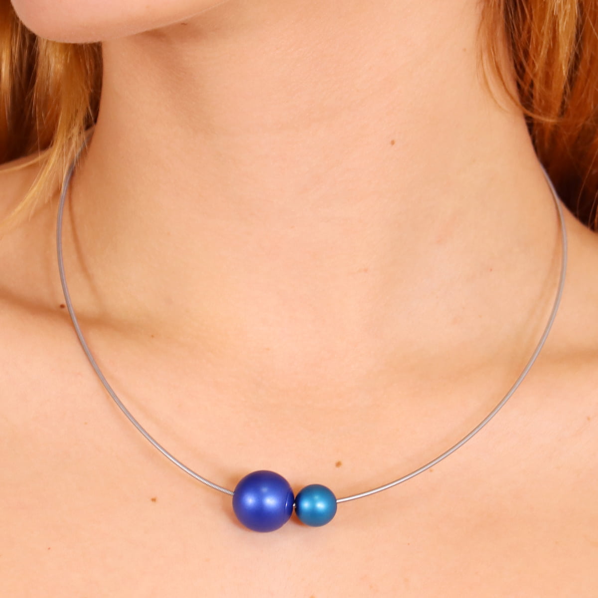 Collar Frost Aura Azul Anartxy